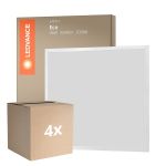 Confezione Multipack 4x  Ledvance Pannello A LED Eco 36W 3600lm 830 Luce Calda -  | 60x60cm - UGR <22