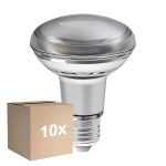 Confezione Multipack 10x Ledvance  Performance Faretti LED E27 R80 4.8W 350lm 36D - 827 Bianco Molto Caldo | Sostitutiva 60W