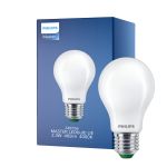 Philips MASTER LED Bulbo Ultra Efficient E27 Pera Ghiaccio 2.3W 485lm - 840 Bianco Freddo | Sostitutiva 40W