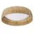 Ledvance LED Decor Parete e Luce da soffitto Bambù Marrone 18W 750lm - 830 Luce Calda - 