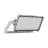Ledvance Proiettore LED Max Aluminium Grigio 600W 69300lm 65x120d - 830 Luce Calda -  | IP66 - Asimmetrico
