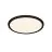 Nordlux LED Luce da soffitto Oja 29 Nero 17W 1700lm - 830-840 CCT | Dimmerabile
