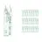 Confezione Multipack 25x Osram T8 Lumilux 58W - 830 Luce Calda | 150cm