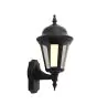 Ansell LED Luce Da Parete Latina Lanterna Nero - Adatto per E27 Fino A 42W | IP65