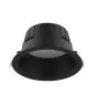 Noxion Downlight LED Hera Profondo Incasso Nero 9W 900lm 80D - 827-830-840 CCT | 146mm - Ritaglio 120mm