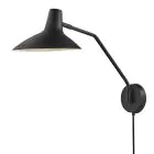 DFTP by Nordlux Darci Luce Da Parete Metallo Nero | Adatto per E14