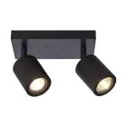 Good&Mojo Luce da soffitto Java Bambù Nero | Adatto per 2x GU10 