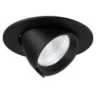 Noxion Faretti LED Forza V2 Aluminium Nero 28/32/36/40W - 3300/3700/4100/4500lm 36D - 930-940-957 CCT | 160mm - Ritaglio 145mm - Miglior Resa Cromatica